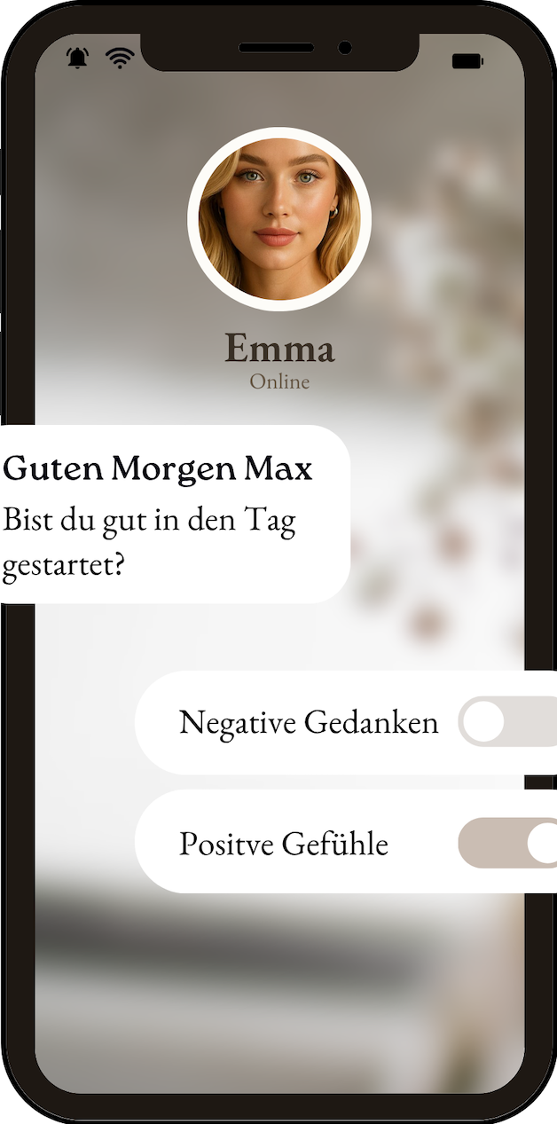 Schwarz Modern Elegant Chat Online Morgen Instagram Story